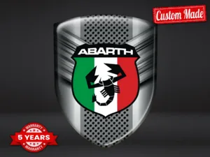 Fiat Abarth Custom Business Stickers Pro Max Durable Modern